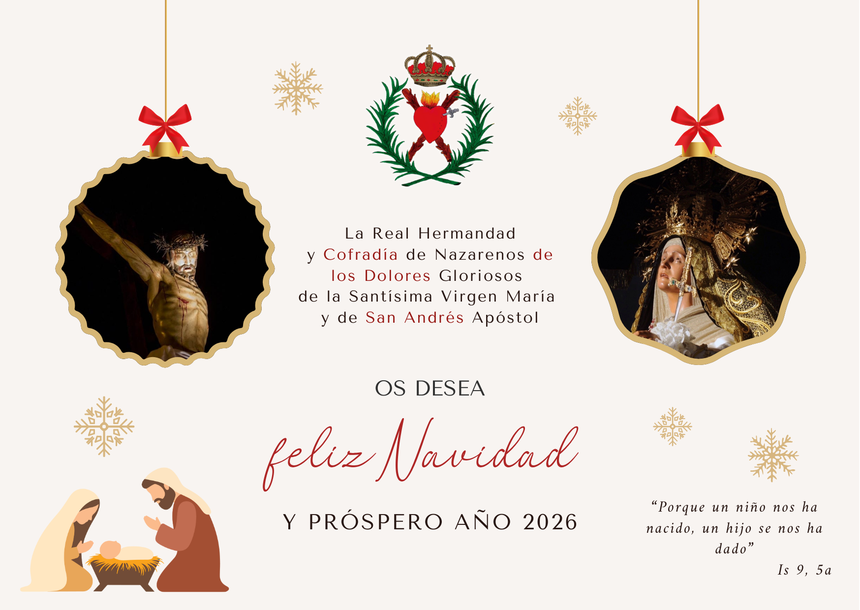 Felicitación Cofradía 2025